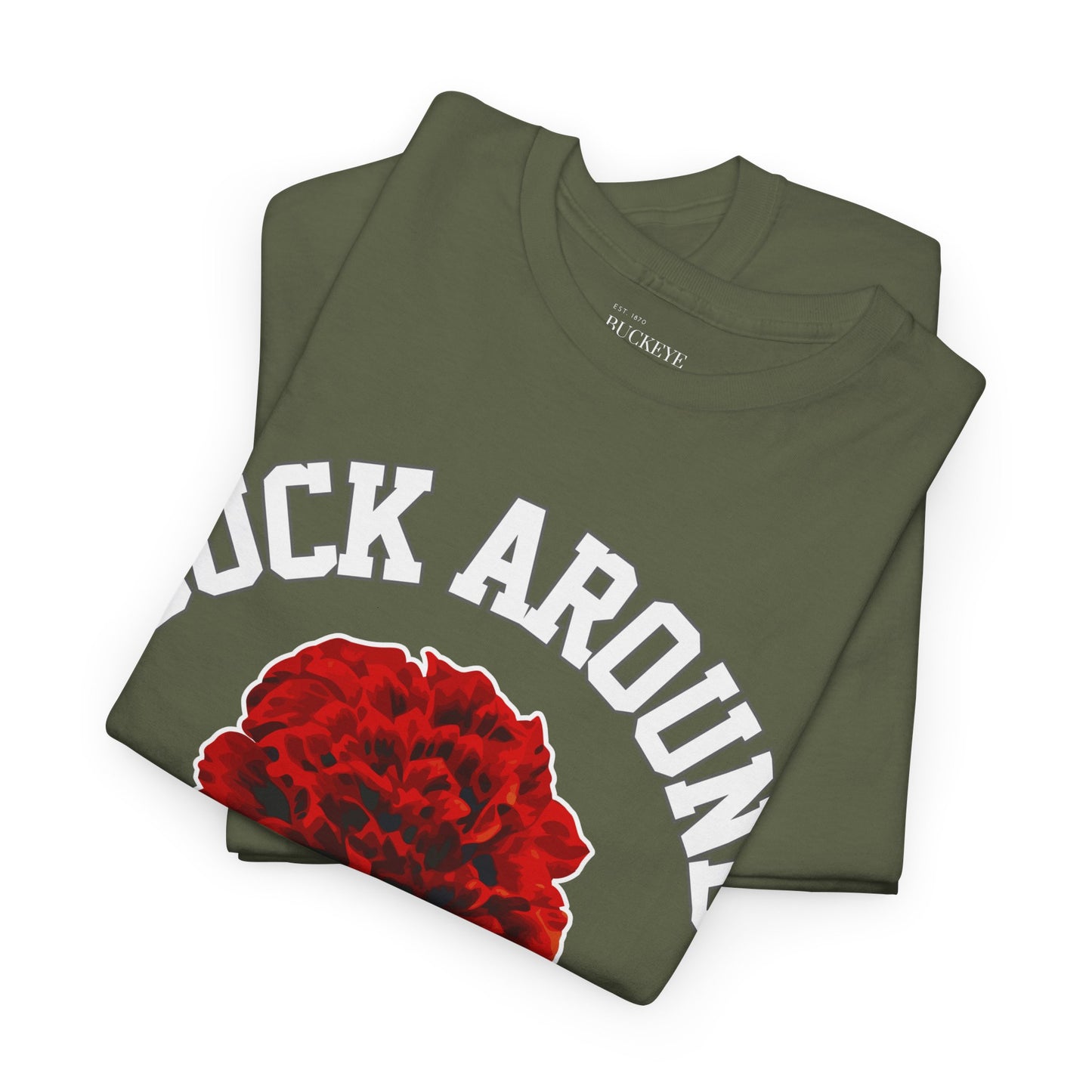 Buck Around Carnation Tee