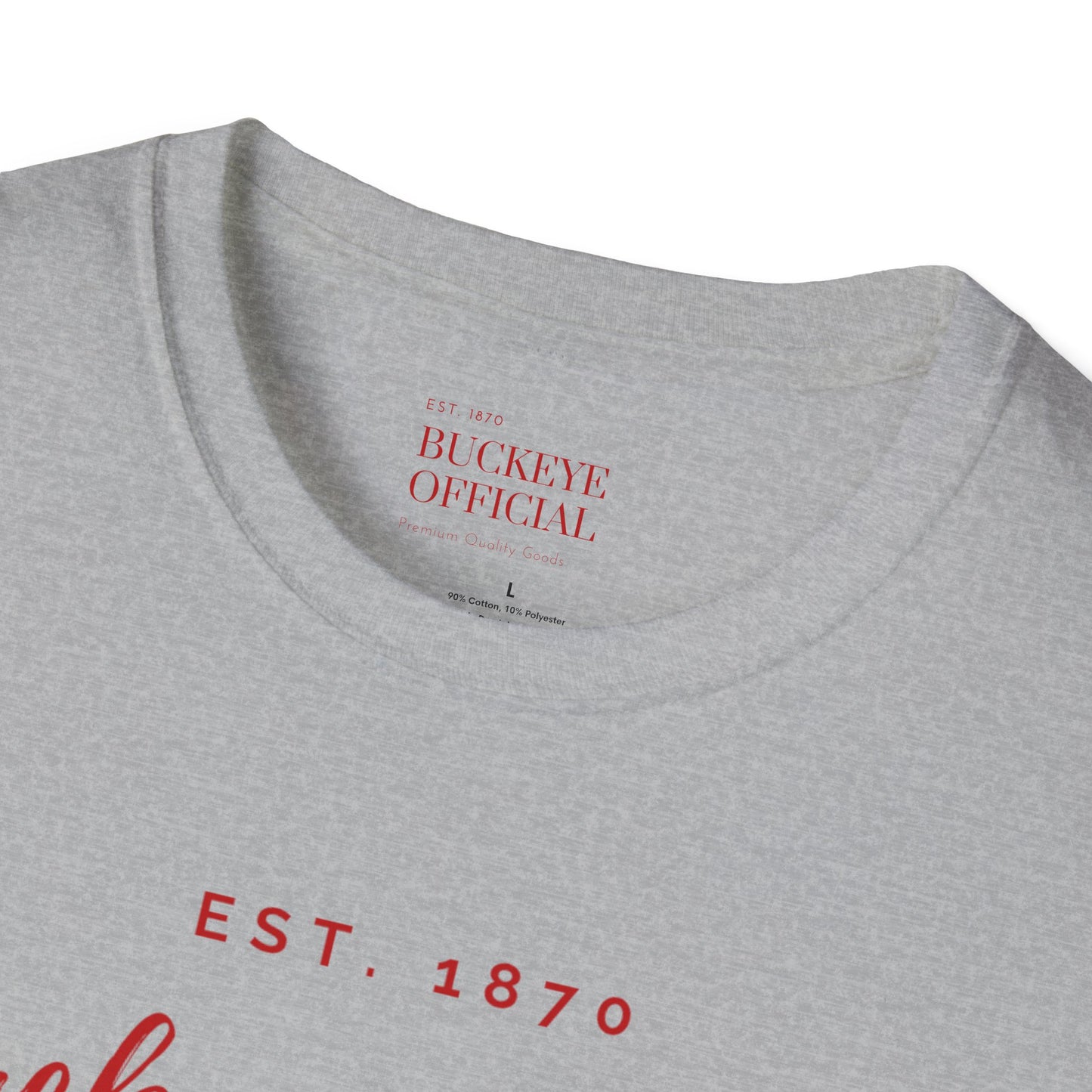 Script Buckeye Official Softstyle T-Shirt