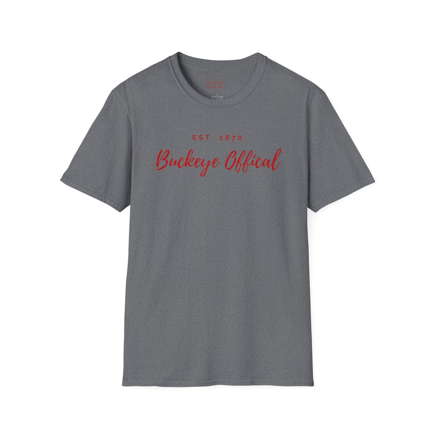 Script Buckeye Official Softstyle T-Shirt