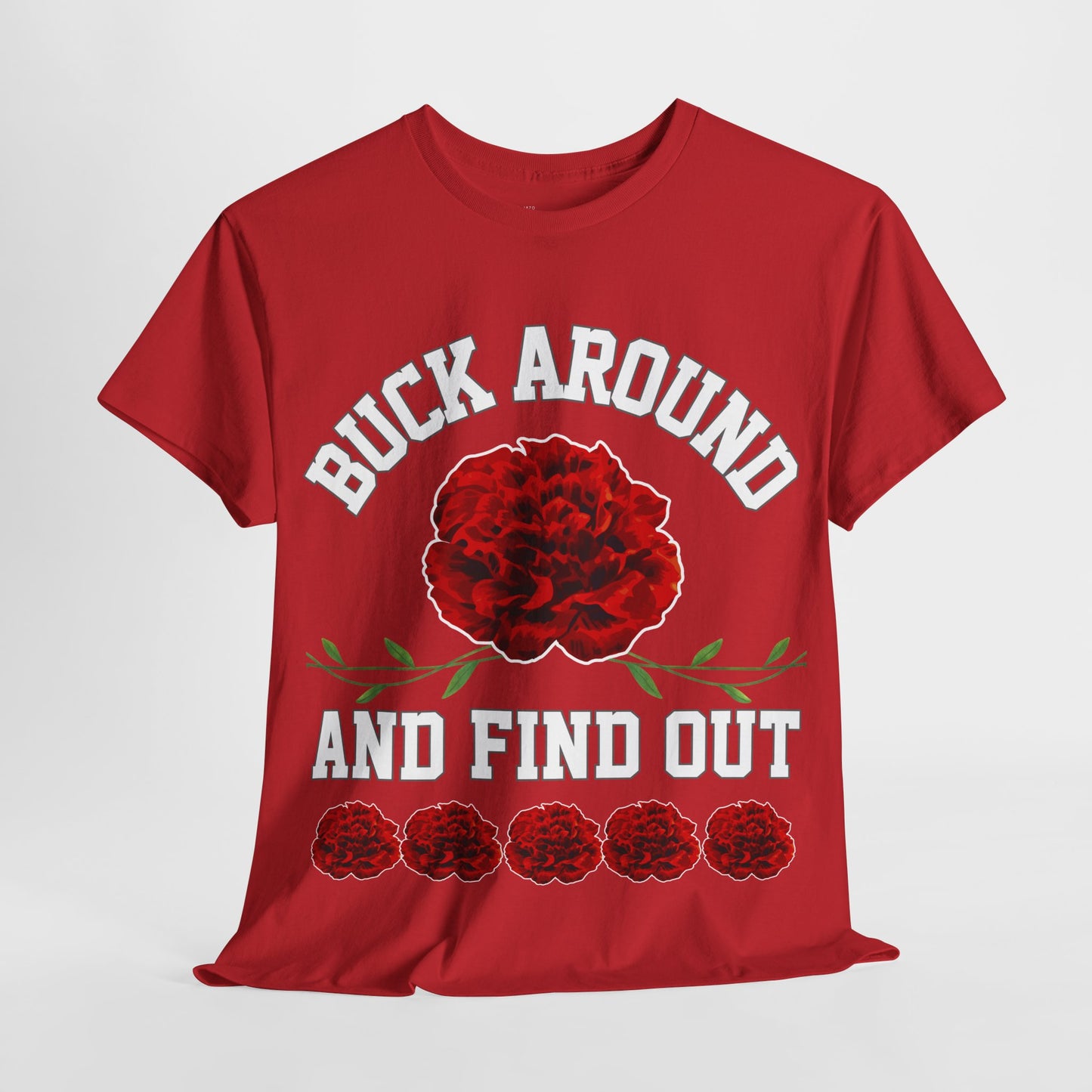 Buck Around Carnation Tee