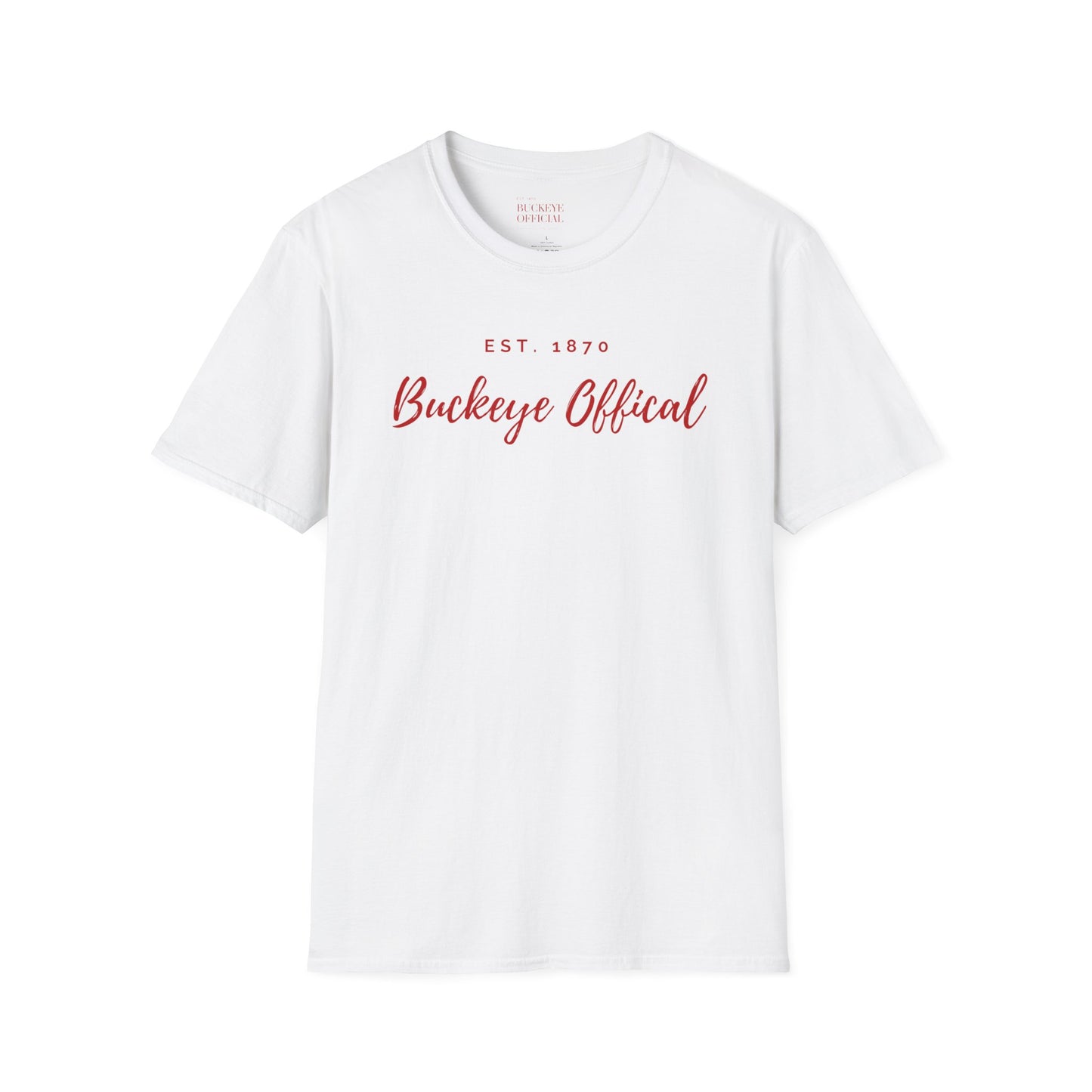 Script Buckeye Official Softstyle T-Shirt