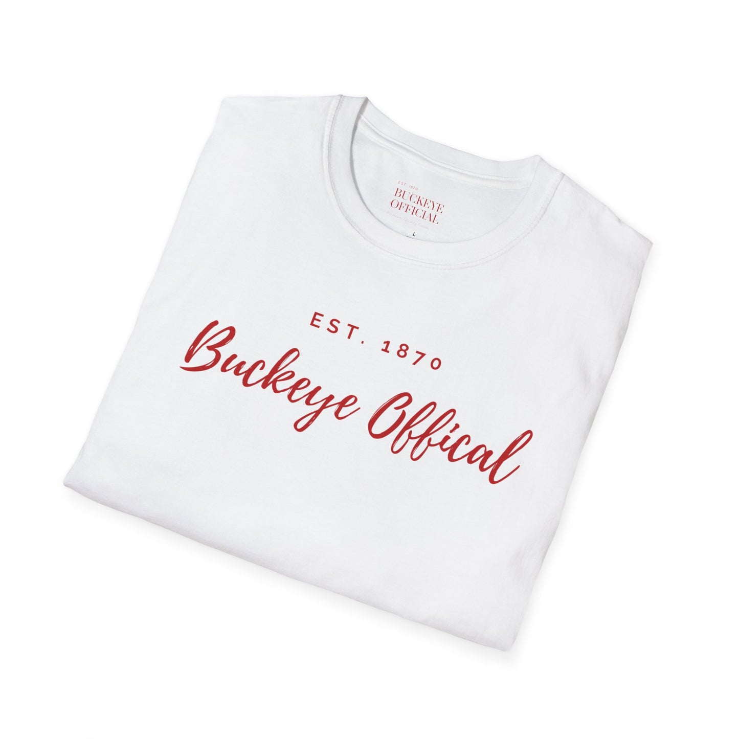 Script Buckeye Official Softstyle T-Shirt