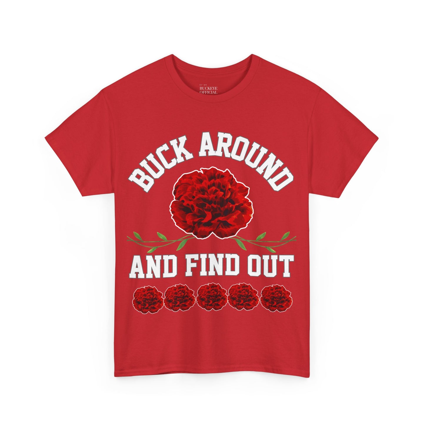 Buck Around Carnation Tee