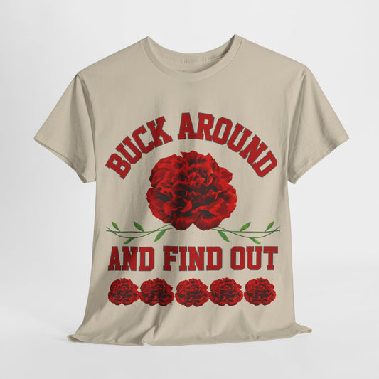 Buck Around Carnation Tee