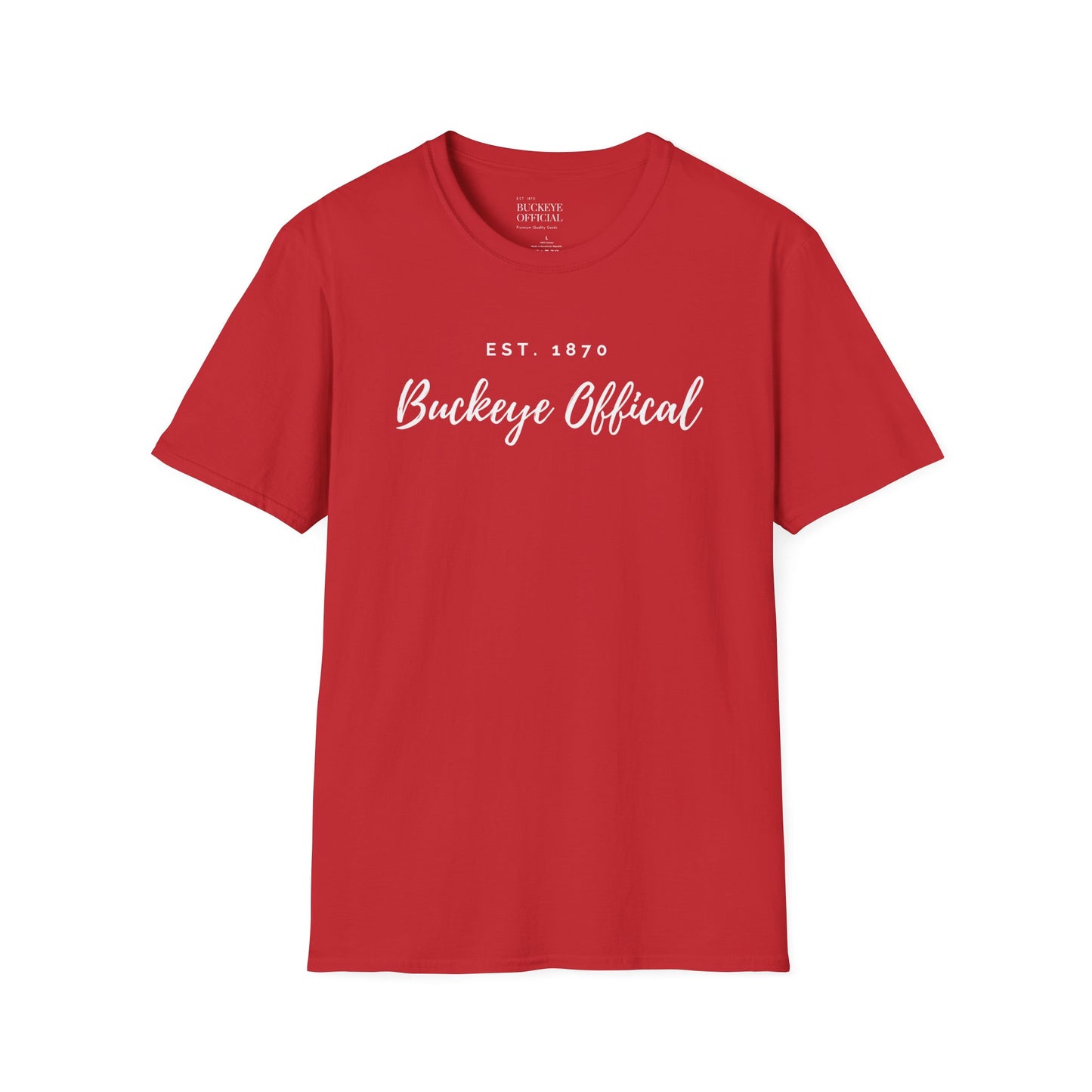 Script Buckeye Official Softstyle T-Shirt