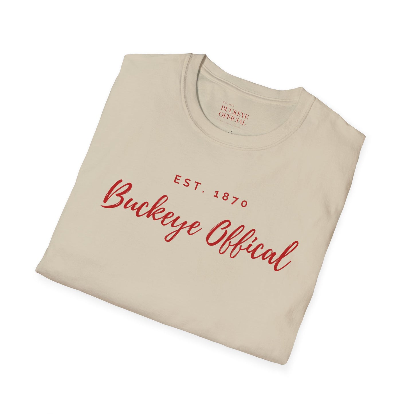 Script Buckeye Official Softstyle T-Shirt