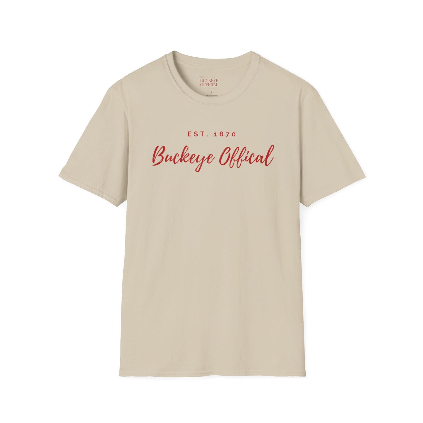 Script Buckeye Official Softstyle T-Shirt