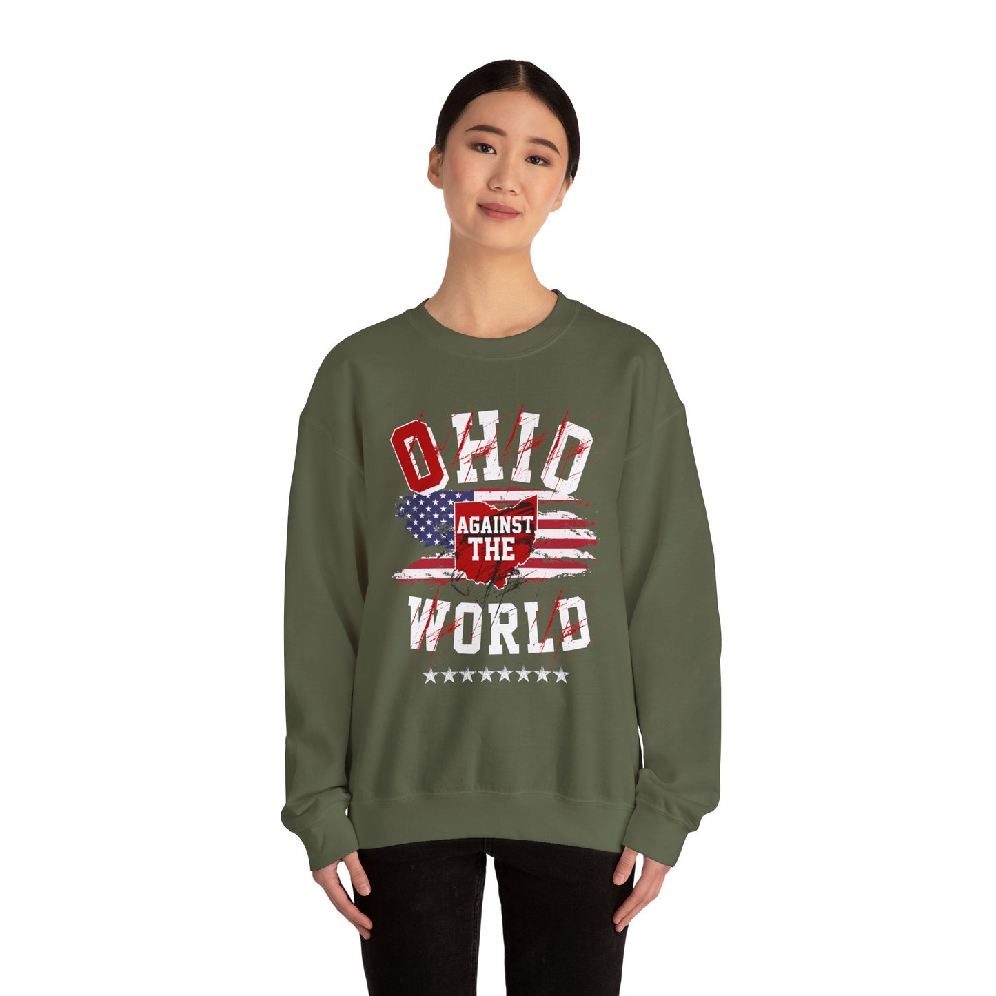 Against The World Crewneck Sweatshirt